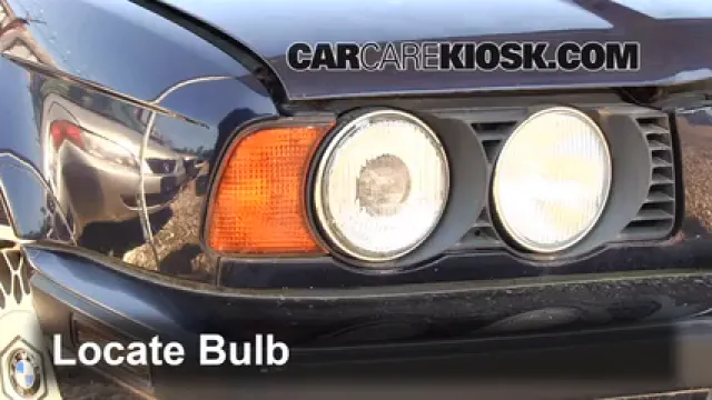 1995 BMW 540i 4.0L V8 Luces Faro delantero (reemplazar foco)